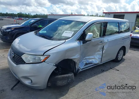 2015 Nissan Quest S из США, поврежденный, VIN JN8AE2KP2F9129006